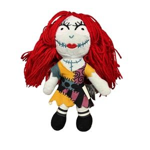 Disney The Nightmare Before Christmas Sally Plush Doll 9" Yarn Hair Stuffed Toy